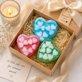 Glycerine Soap with Coconut Milk Heart Inserts