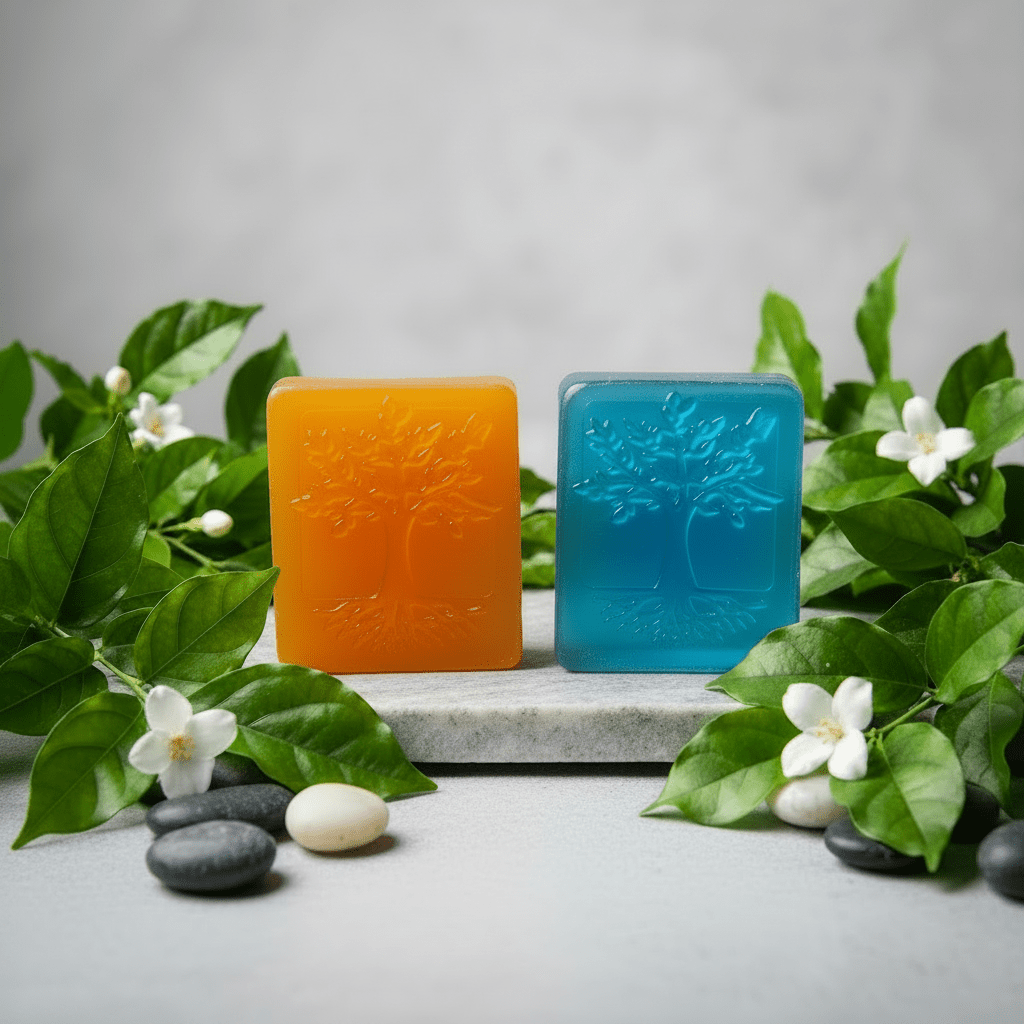 Handmade Neem & Menthol Soap Combo – Summer Specials - Handmade Soap - Blissfullaroma