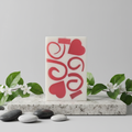 Handmade Hearts & Swirls Artisan Soap