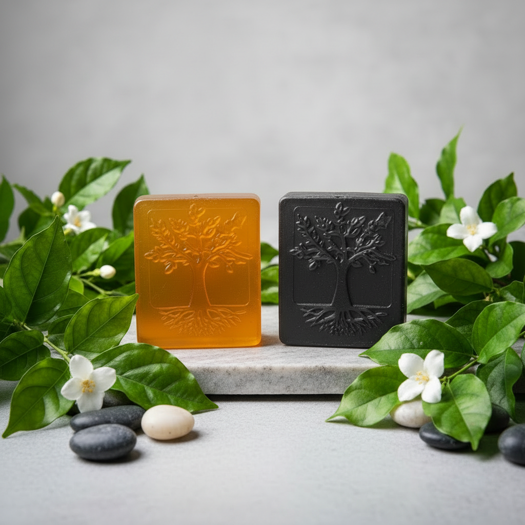 Handmade Neem & Charcoal Soap Combo – Summer Specials